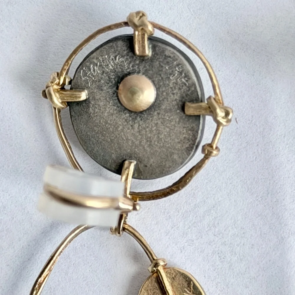 Carolyn Morris Bach Brooch and Earrings Set - Picture 14 of 15